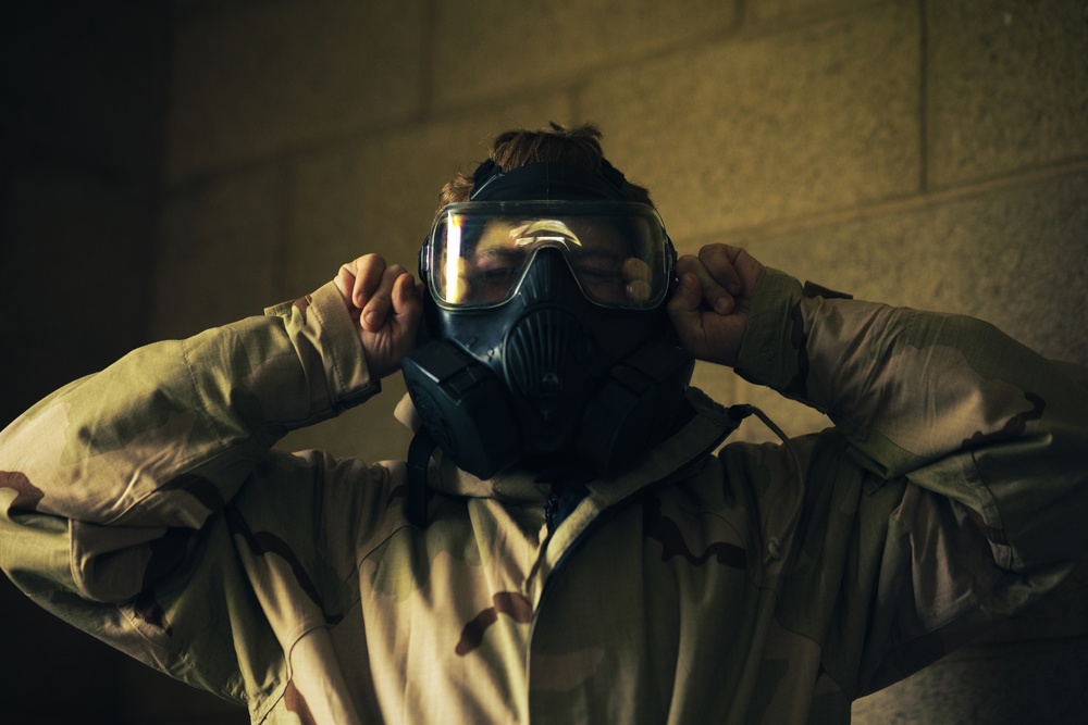 15th MEU Conducts Gas Chamber Training