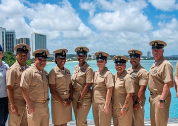 Senior Chief Shereka Evans promotion ceremony