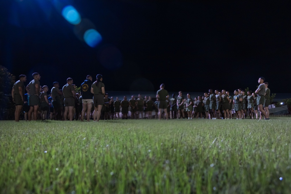 MRF-D 25.3: U.S. Marines and ADF participate in physical training