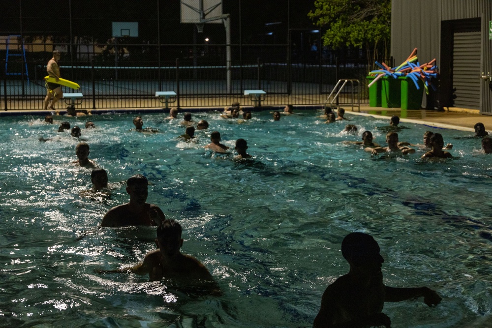 MRF-D 25.3: U.S. Marines and ADF participate in physical training