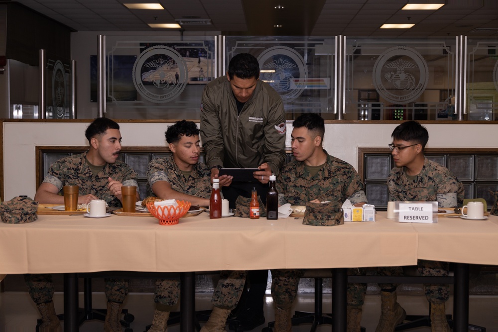 U.S. Marine Corps WWII Veteran Visits Camp Kinser Okinawa