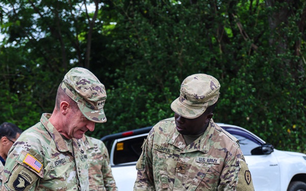 Salaknib 25 | U.S. Army forces host Lt. Gen. Joel Vowell