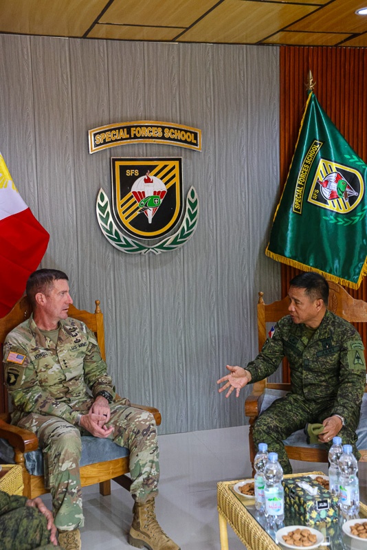 Salaknib 25 | U.S. Army forces host Lt. Gen. Joel Vowell