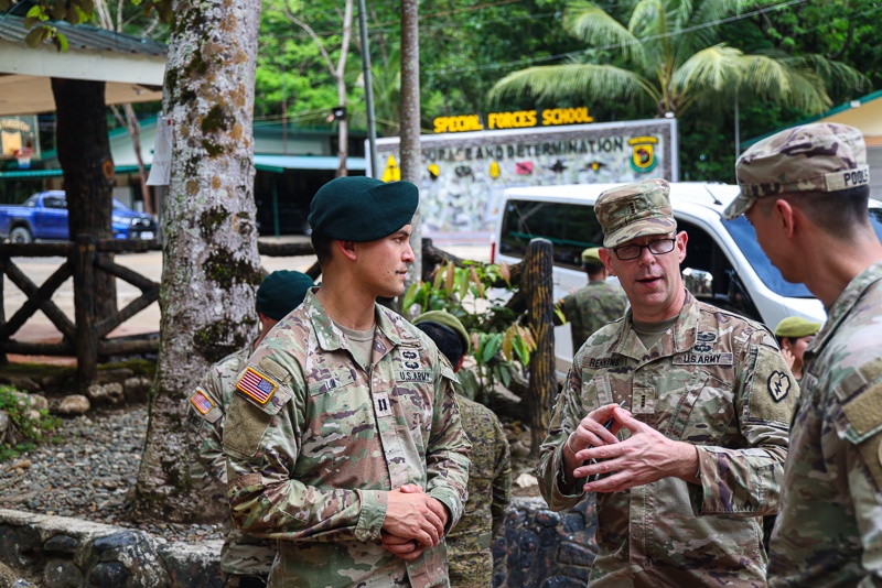 Salaknib 25 | U.S. Army forces host Lt. Gen. Joel Vowell