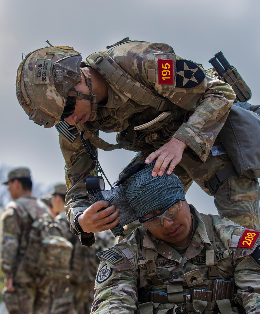 2nd Infantry Division Prepares for Expert Soldier Badge with Field Casualty Training - E3B