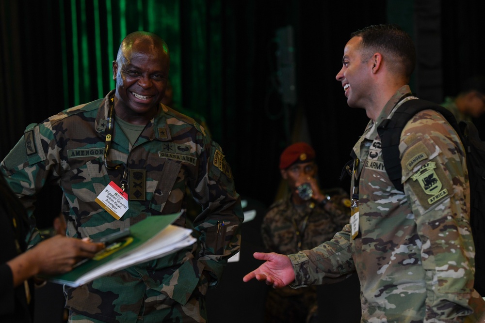 African Land Forces Summit 2025 hosts plenary session on synchronizing border security within Africa