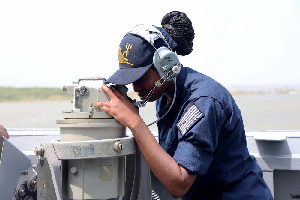 USS Gravely gets underway