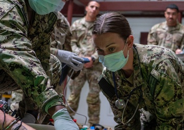Joint Task Force Southern Guard conducts illegal alien medical evacuation training