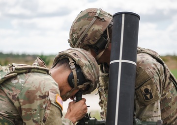 2-124 conducts mortar live fire training at CBJTC
