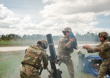 2-124 conducts mortar live fire training at CBJTC