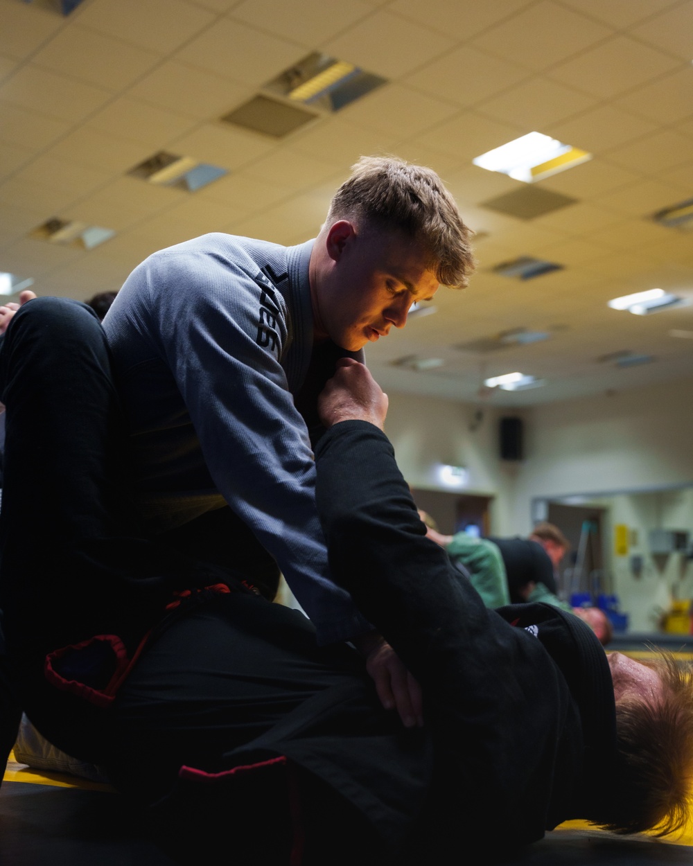 Sky Soldiers conduct Brazilian jiu-jitsu training