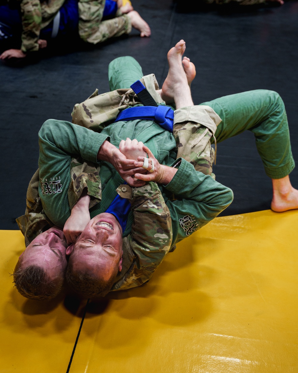 Sky Soldiers conduct Brazilian jiu-jitsu training