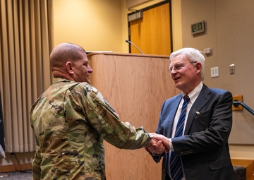 Peterson &amp; Schriever SFB Chaplain Corp receive two Liberty Tree plaques in honor of religious freedom