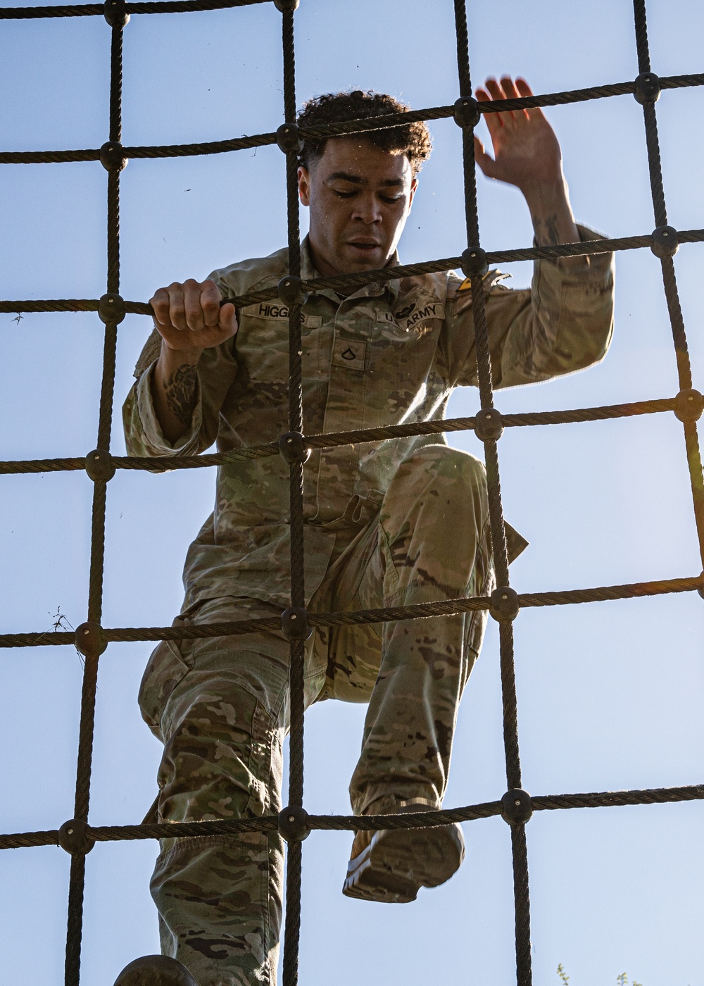 Squads tackle obstacle course during Best Squad competition