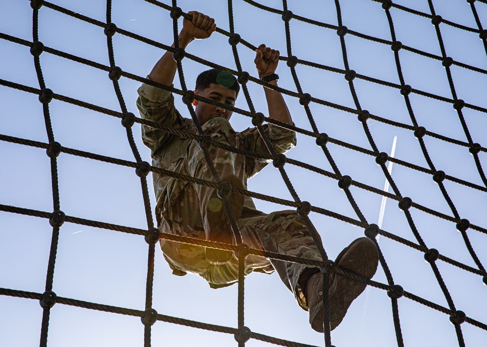 Squads tackle obstacle course during Best Squad competition