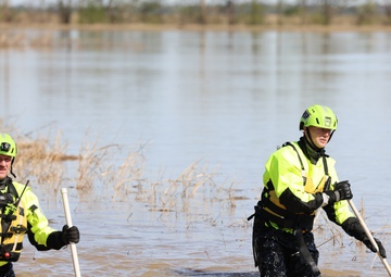 Search and Resue Efforts After Severe Storms and Flooding Impacted Arkansas
