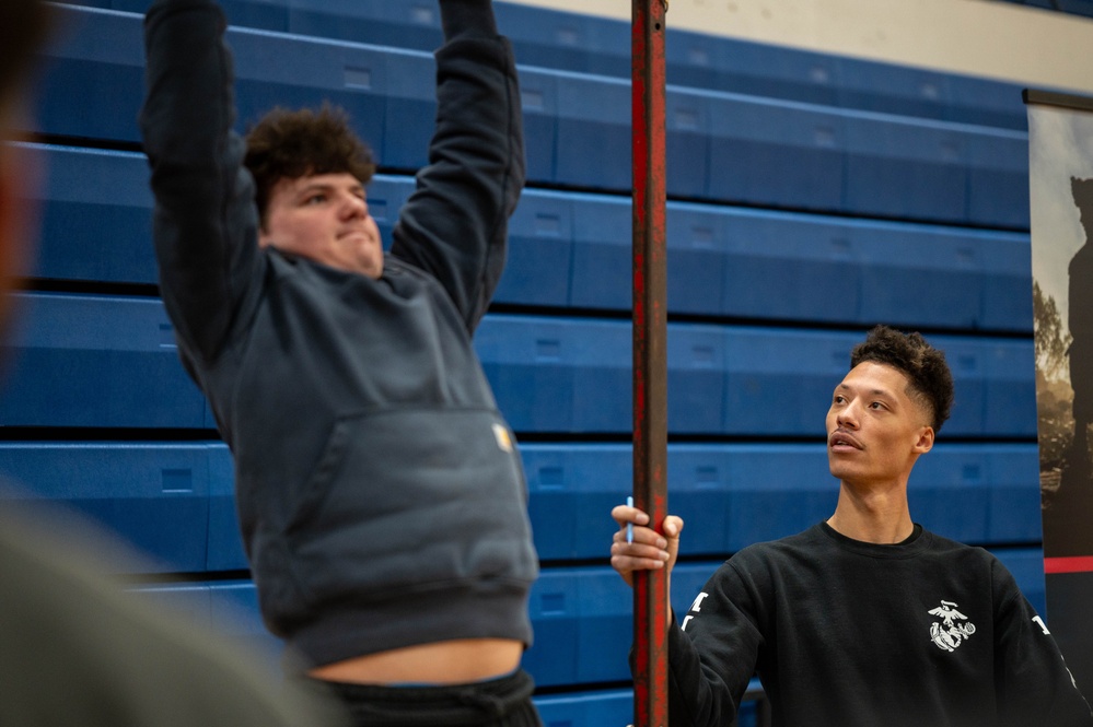 Lansing Marines host Saugatuck 2025 USMC Fitness Challenge