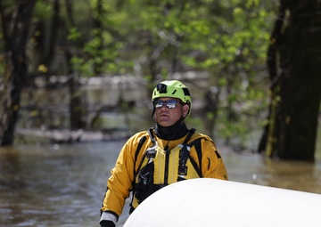 Search and Resue Efforts After Severe Storms and Flooding Impacted Arkansas