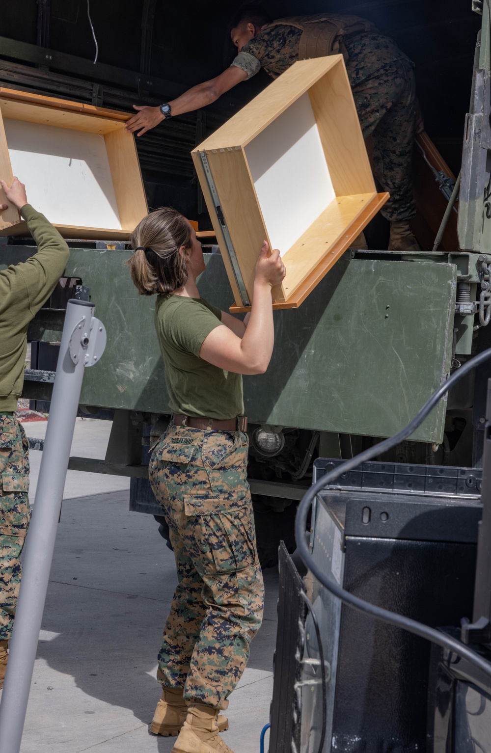Headquarters and Service Battalion Operation Clean Sweep