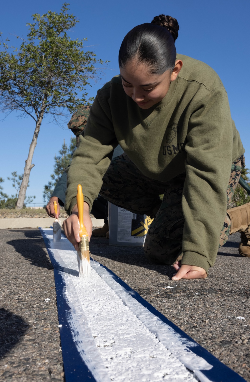 Headquarters and Service Battalion Operation Clean Sweep