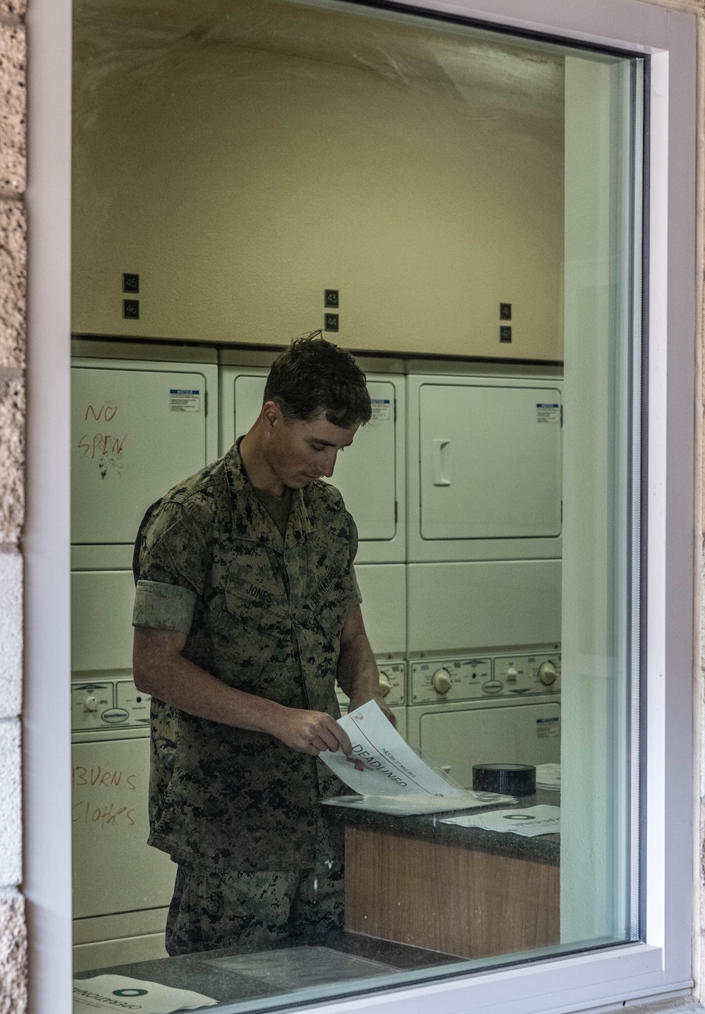 Headquarters and Service Battalion Operation Clean Sweep