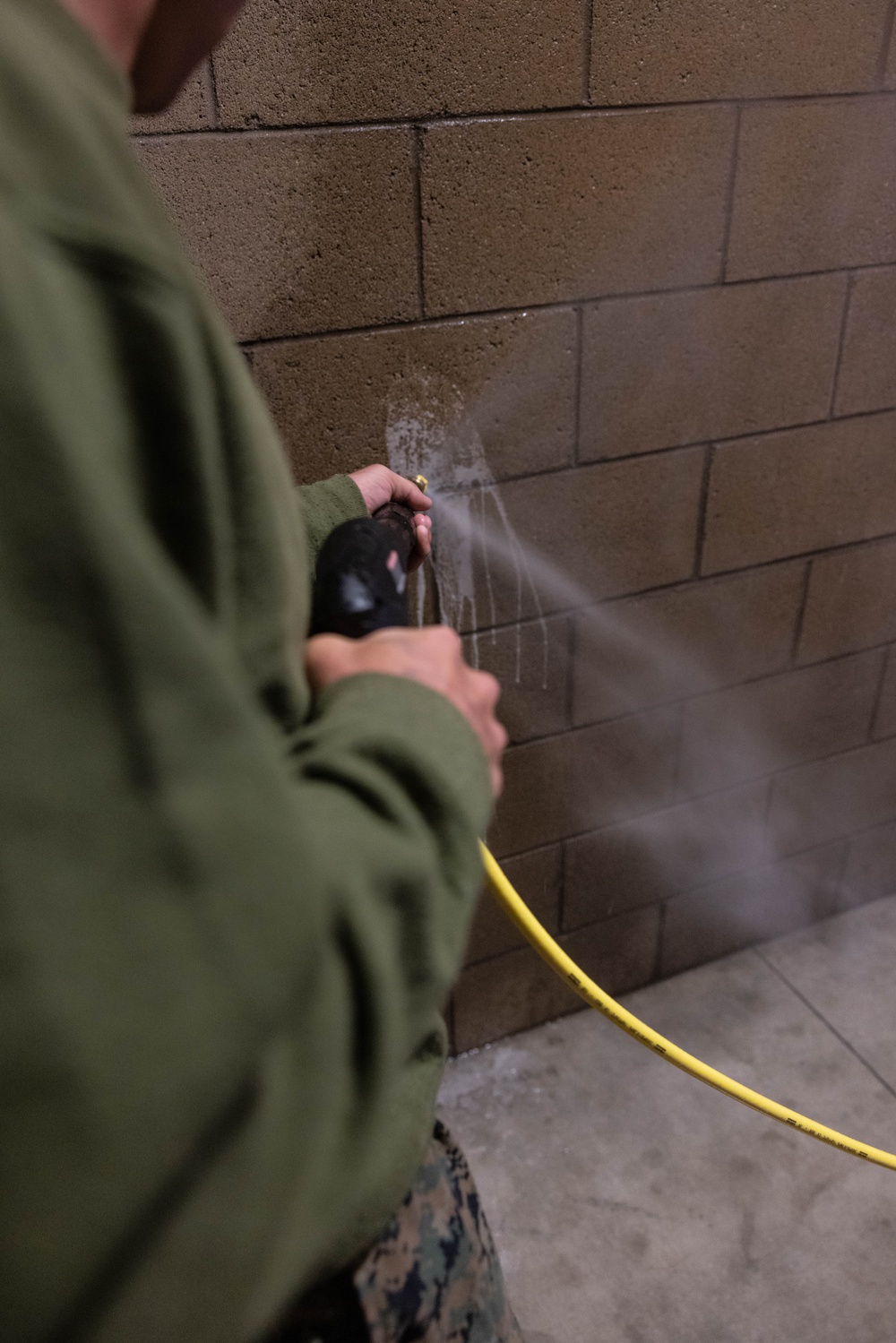 Headquarters and Service Battalion Operation Clean Sweep
