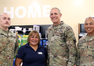 Raines visits Saipan, focuses on troop support, readiness