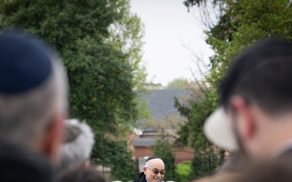 Rededication Ceremony for U.S. Army Pvt. David Moser and Pfc. Adolph Hanf Gravesites