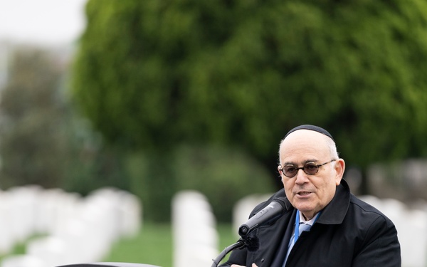 Rededication Ceremony for U.S. Army Pvt. David Moser and Pfc. Adolph Hanf Gravesites