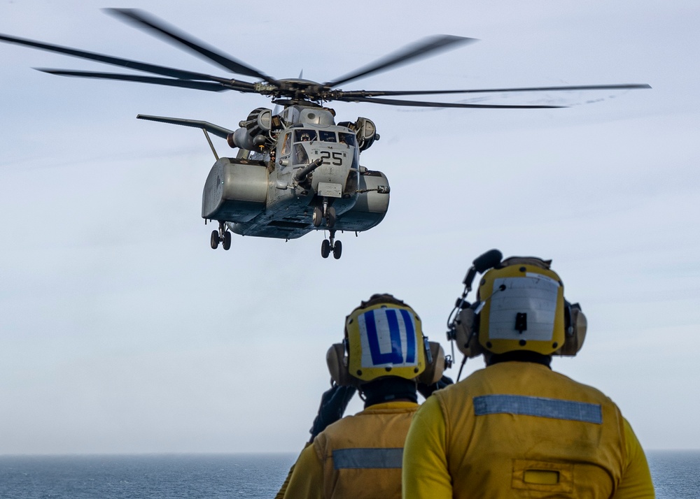 WASP CONDUCTS FLIGHT OPERATIONS