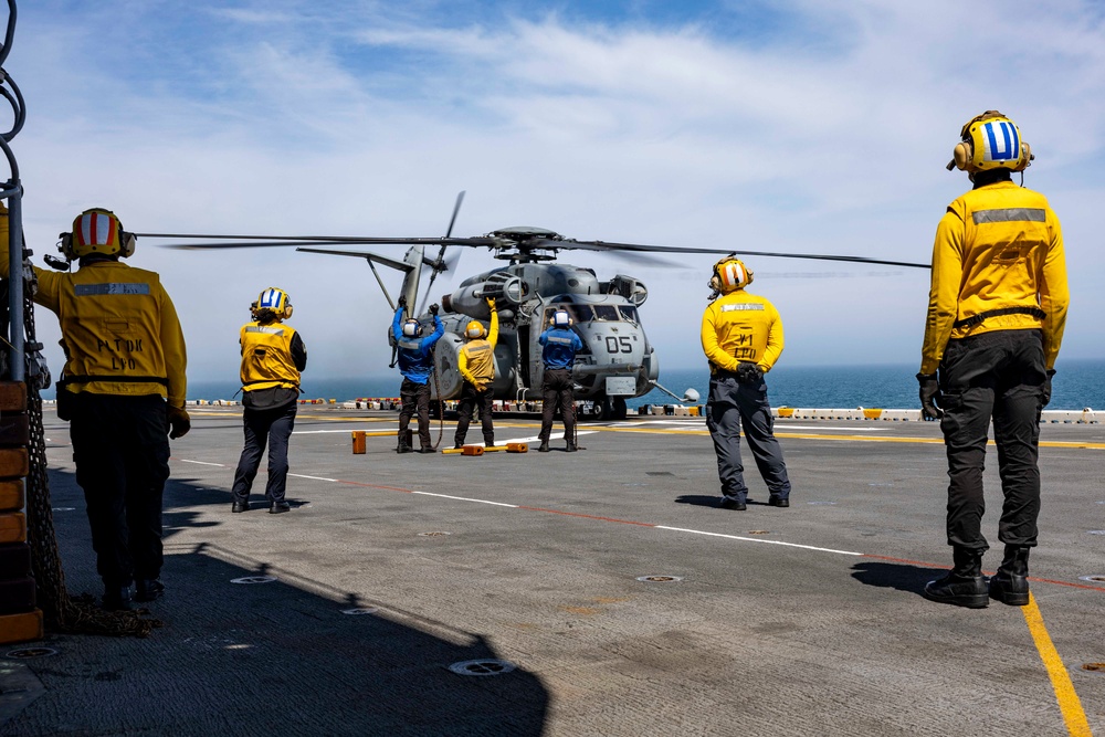 WASP CONDUCTS FLIGHT OPERATIONS