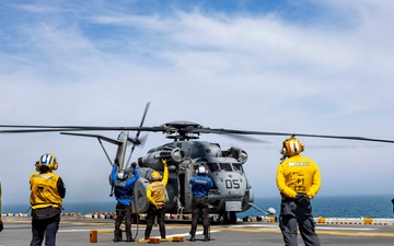 Symphony at Sea: the Orchestra Supporting Amphibious Flight Operations