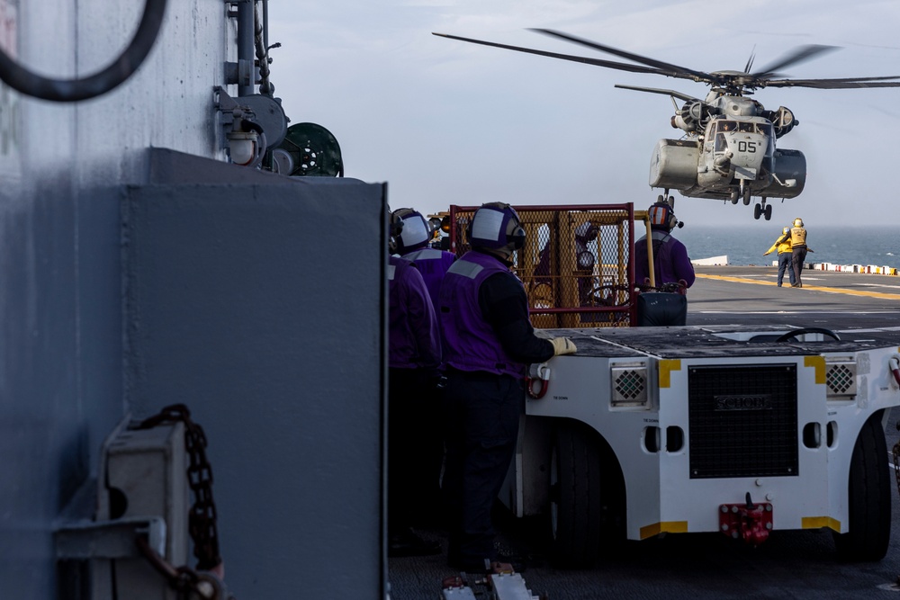 WASP CONDUCTS FLIGHT OPERATIONS