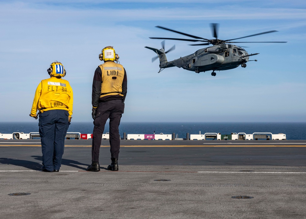 WASP CONDUCTS FLIGHT OPERATIONS