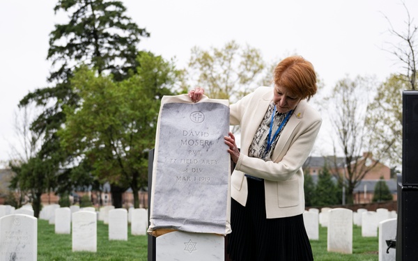 Rededication Ceremony for U.S. Army Pvt. David Moser and Pfc. Adolph Hanf Gravesites