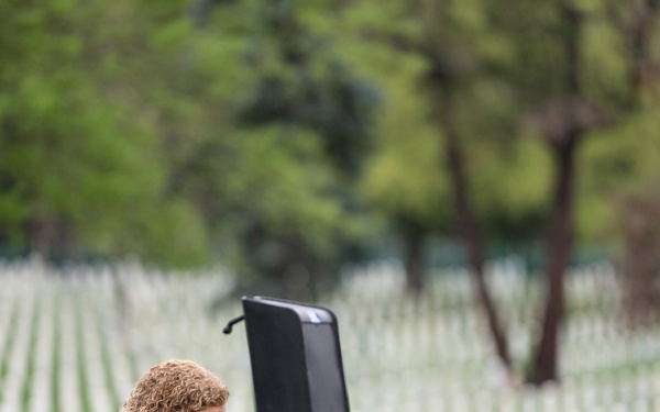 Rededication Ceremony for U.S. Army Pvt. David Moser and Pfc. Adolph Hanf Gravesites