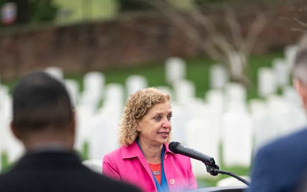 Rededication Ceremony for U.S. Army Pvt. David Moser and Pfc. Adolph Hanf Gravesites