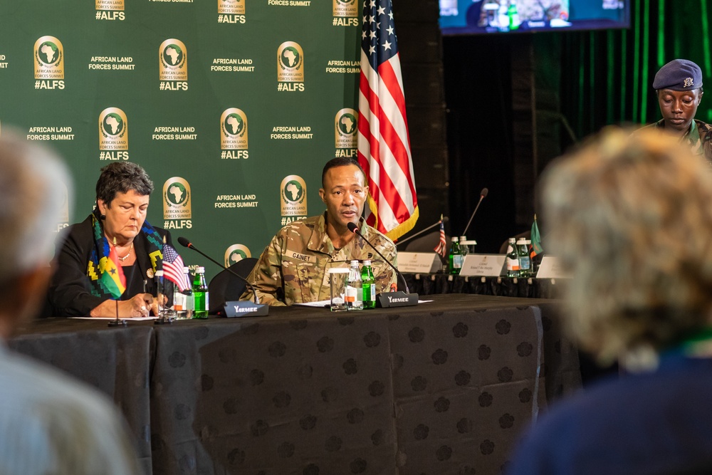 US, Ghana hold press conference at African Land Forces Summit 2025