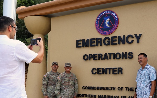 Raines visits Saipan, focuses on troop support, readiness
