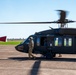FEMA and Arkansas National Guard patrol disaster area