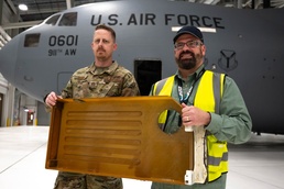 Steel Airmen print the future with Boeing, saving thousands on C-17 part