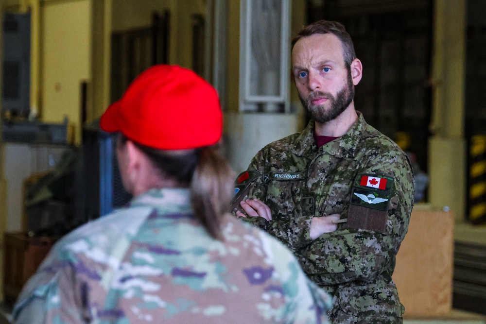 CAAWC Visit 82nd Sustainment Brigade