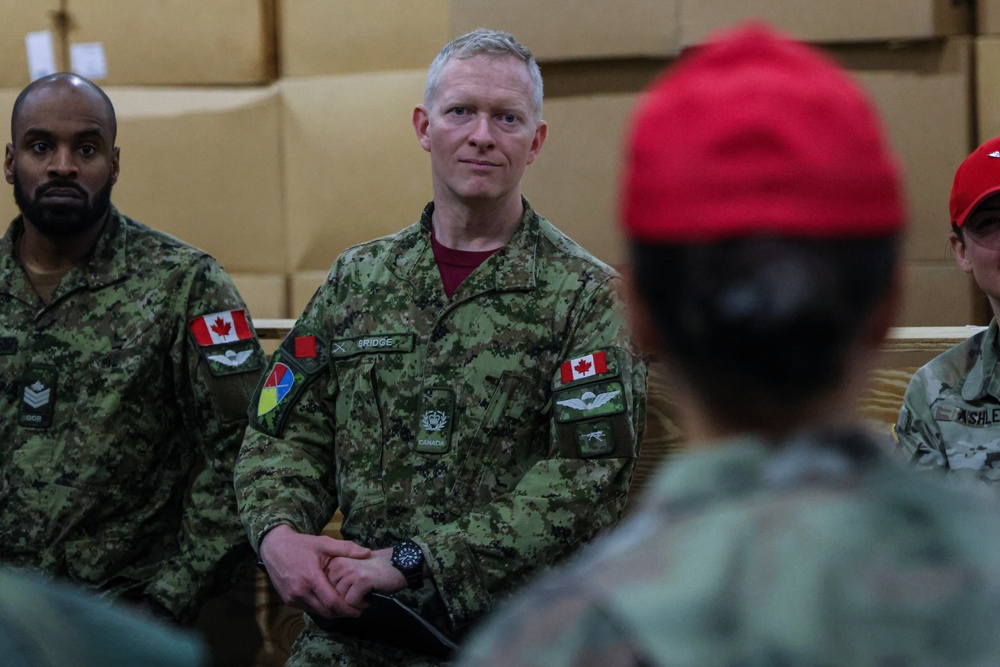 CAAWC Visit 82nd Sustainment Brigade