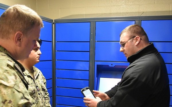 New Intelligent Mail Lockers Debut at Norfolk Barracks