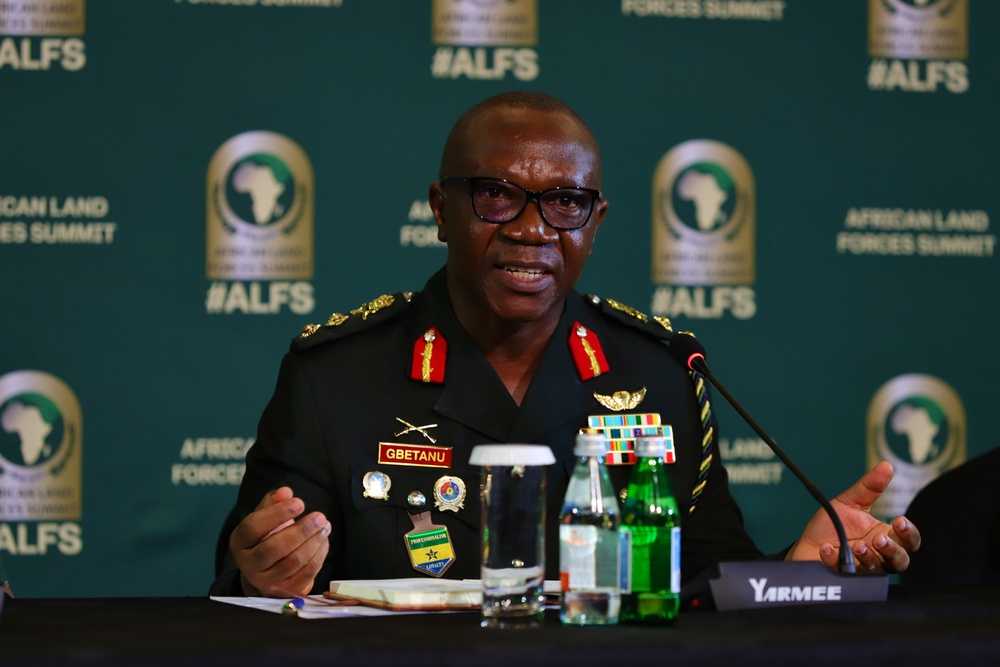 US, Ghana hold press conference during African Land Forces Summit 2025