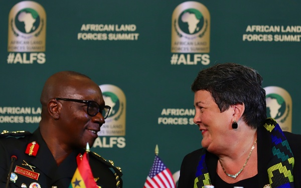 US, Ghana hold press conference during African Land Forces Summit 2025
