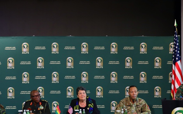 US, Ghana hold press conference during African Land Forces Summit 2025