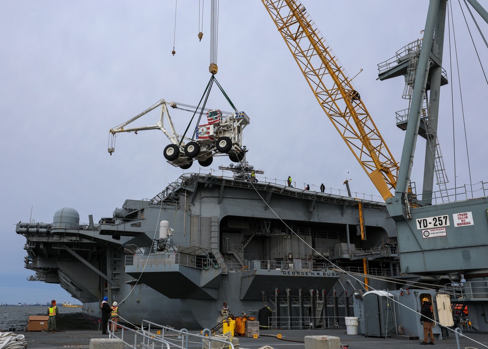 Daily Operations Aboard USS George H.W. Bush (CVN 77)