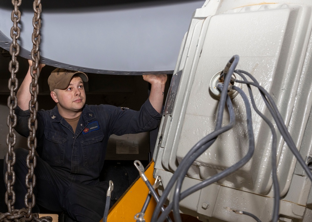 Daily Operations Aboard USS George H.W. Bush (CVN 77)