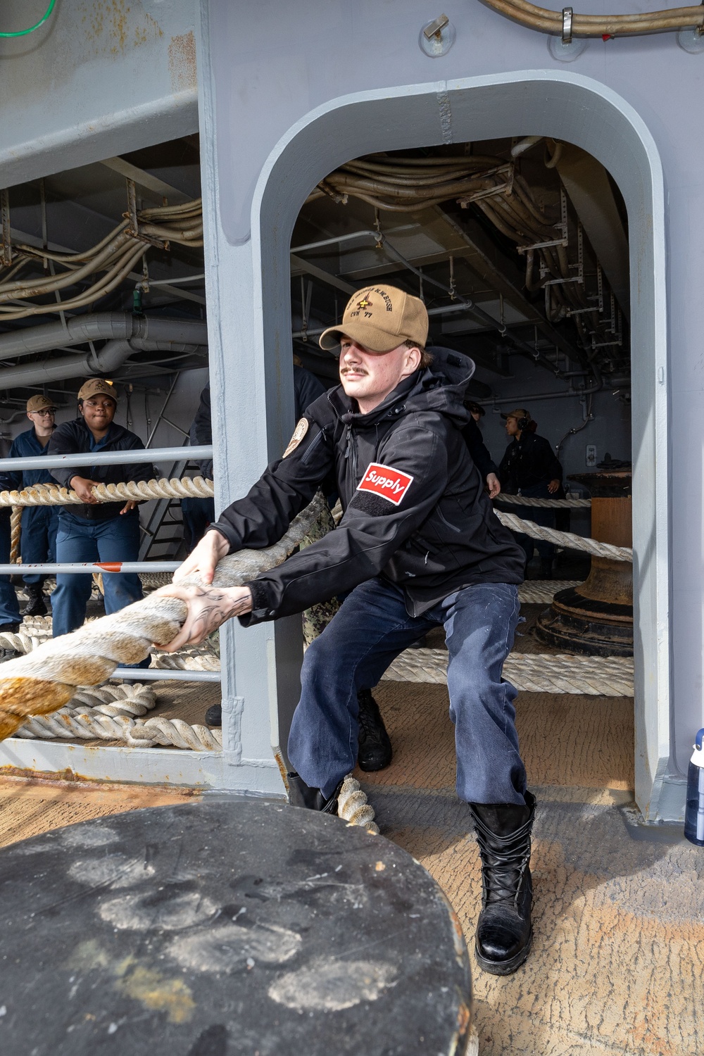 Daily Operations Aboard USS George H.W. Bush (CVN 77)